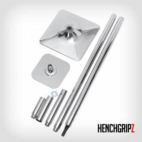 HENCHGRIPZ 45mm Spinning / Static Pole Dancing Fitness Pole
