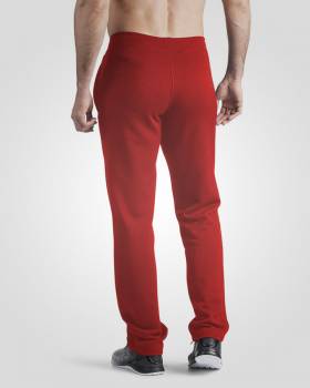 HENCHGRIPZ EXTRA LONG TALL BRIGHT RED JOGGING / GYM BOTTOMS