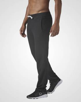 HENCHGRIPZ EXTRA LONG TALL JET BLACK JOGGING / GYM BOTTOMS