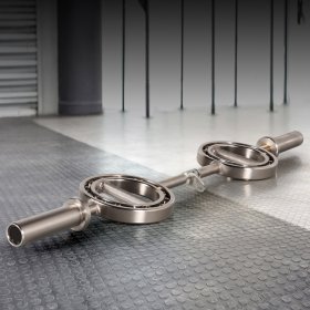 HENCHGRIPZ ROTABARBELL 360 Degree Olympic EZ Bar Hammer Curl Bar